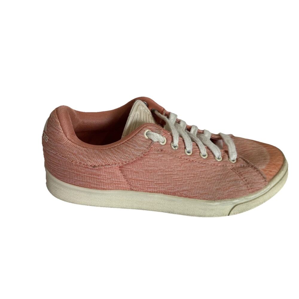 Adidas Sneakers Adicross Golf Shoe Size 2.5 Spikeless Orange Pink Lace Up DA9139